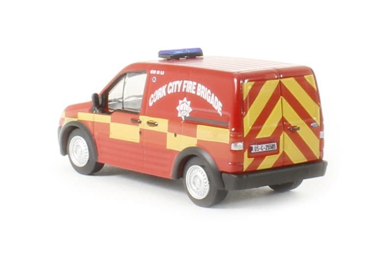 76FTC003 oxford diecast oo gauge ford transit connect cork city fire brigade